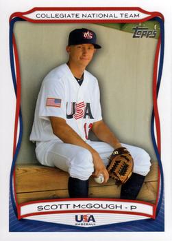2010 Topps USA Baseball #USA-34 Scott McGough  Front
