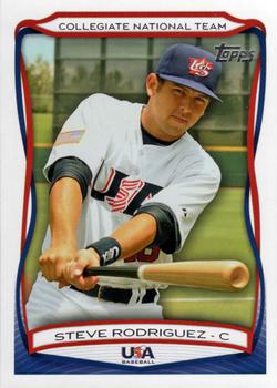 2010 Topps USA Baseball #USA-40 Steve Rodriguez Front