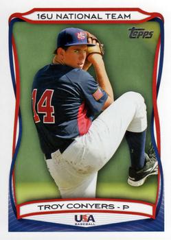 2010 Topps USA Baseball #USA-52 Troy Conyers  Front