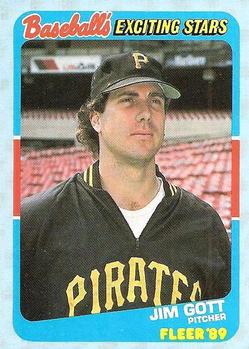 1989 Fleer Baseball's Exciting Stars #16 Jim Gott Front