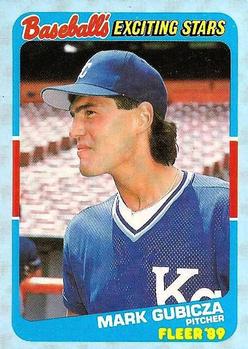 1989 Fleer Baseball's Exciting Stars #19 Mark Gubicza Front