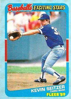 1989 Fleer Baseball's Exciting Stars #36 Kevin Seitzer Front