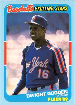 1989 Fleer Baseball's Exciting Stars #15 Dwight Gooden Front