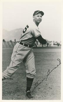 1947 Cleveland Indians Van Patrick Postcards #NNO Steve Gromek Front