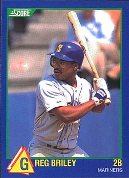 1989 Score Hottest 100 Rising Stars #54 Greg Briley Front