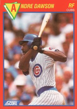 1989 Score Baseball's 100 Hottest Players #80 Andre Dawson Front