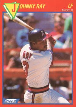 1989 Score Baseball's 100 Hottest Players #99 Johnny Ray Front