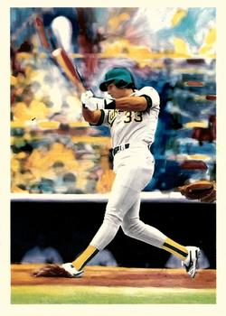 1989 Score Scoremasters #NNO Jose Canseco Front