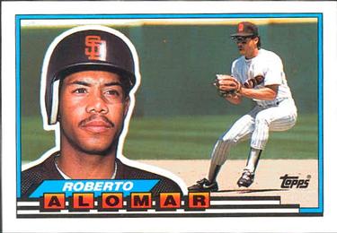 1989 Topps Big #102 Roberto Alomar Front