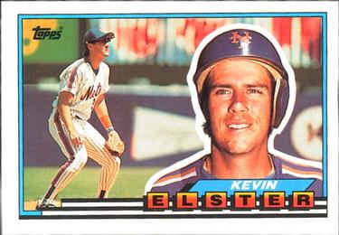 1989 Topps Big #16 Kevin Elster Front