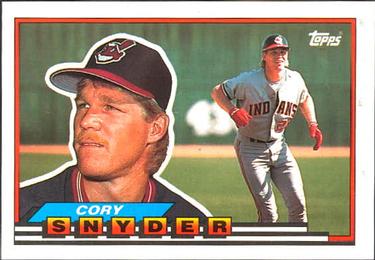 1989 Topps Big #175 Cory Snyder Front