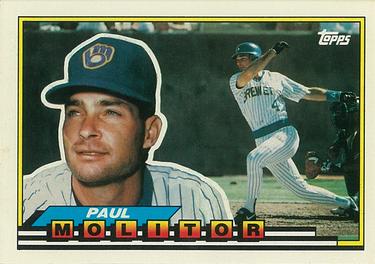1989 Topps Big #330 Paul Molitor Front