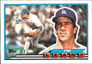 1989 Topps Big #17 Tim Leary Front