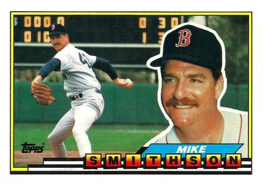 1989 Topps Big #222 Mike Smithson Front