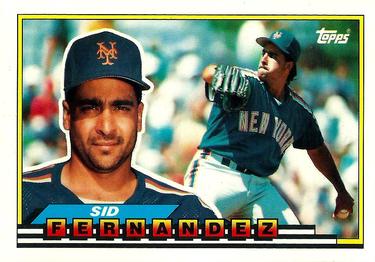 1989 Topps Big #276 Sid Fernandez Front