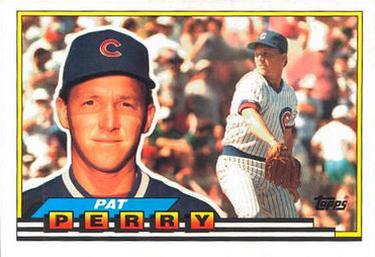 1989 Topps Big #329 Pat Perry Front