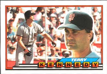 1989 Topps Big #180 Terry Kennedy Front