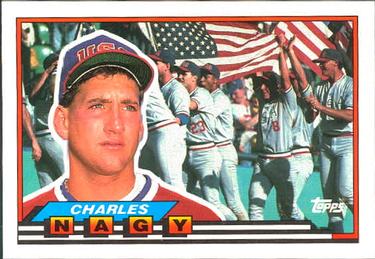 1989 Topps Big #217 Charles Nagy Front
