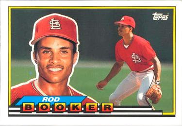 1989 Topps Big #256 Rod Booker Front