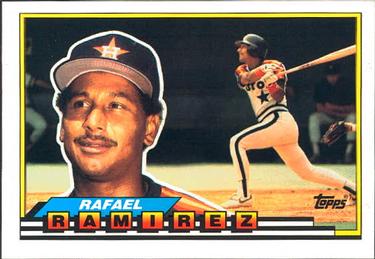 1989 Topps Big #268 Rafael Ramirez Front
