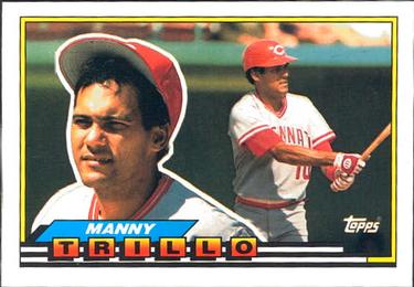 1989 Topps Big #295 Manny Trillo Front