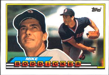 1989 Topps Big #296 Mike Boddicker Front
