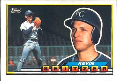 1989 Topps Big #313 Kevin Seitzer Front