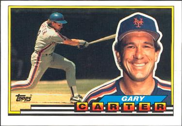1989 Topps Big #325 Gary Carter Front