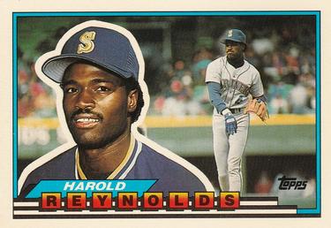 1989 Topps Big #2 Harold Reynolds Front