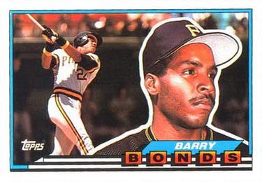 1989 Topps Big #5 Barry Bonds Front