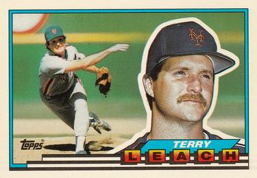 1989 Topps Big #96 Terry Leach Front
