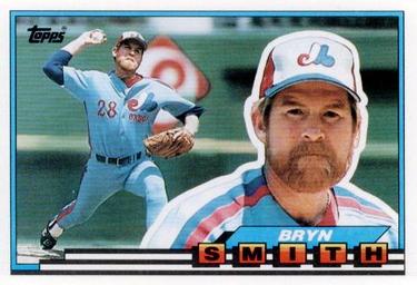 1989 Topps Big #47 Bryn Smith Front