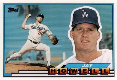 1989 Topps Big #79 Jay Howell Front