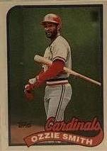 1989 Topps Doubleheader All-Stars #NNO Ozzie Smith Front
