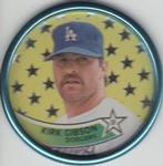 1989 Topps Coins #1 Kirk Gibson Front