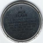 1989 Topps Coins #7 Jack Clark Back