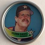 1989 Topps Coins #10 Glenn Davis Front