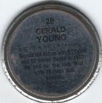 1989 Topps Coins #28 Gerald Young Back