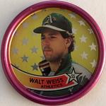 1989 Topps Coins #31 Walt Weiss Front