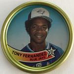 1989 Topps Coins #39 Tony Fernandez Front
