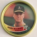 1989 Topps Coins #45 Mark McGwire Front