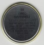 1989 Topps Coins #54 Greg Swindell Back