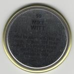 1989 Topps Coins #59 Mike Witt Back