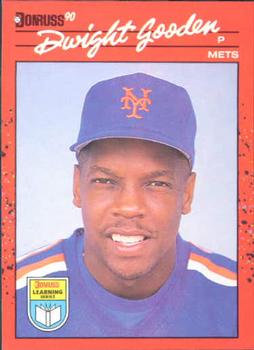 1990 Donruss Learning Series #10 Dwight Gooden Front
