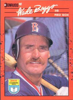 1990 Donruss Learning Series #21 Wade Boggs Front