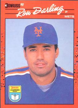 1990 Donruss Learning Series #29 Ron Darling Front