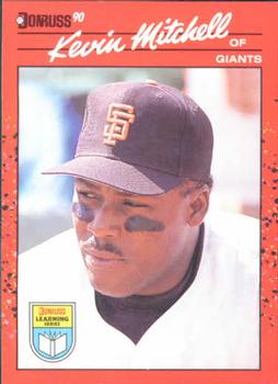 1990 Donruss Learning Series #2 Kevin Mitchell Front
