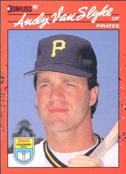 1990 Donruss Learning Series #3 Andy Van Slyke Front