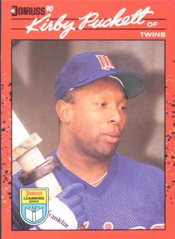 1990 Donruss Learning Series #46 Kirby Puckett Front