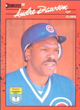 1990 Donruss Learning Series #52 Andre Dawson Front